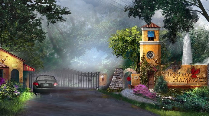 Hickory Hammock Entrance